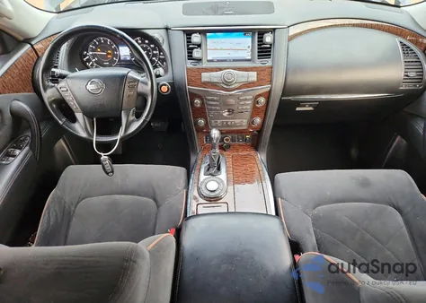 2017 Nissan Armada Sv from USA, damaged, VIN JN8AY2ND4H9009008